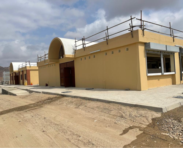 Construction de la Galerie de Marché d'Ali-Addeh